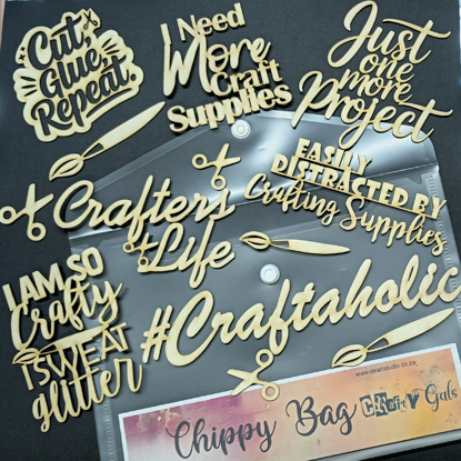 Picture of Crafty Gals - Chippy Bag