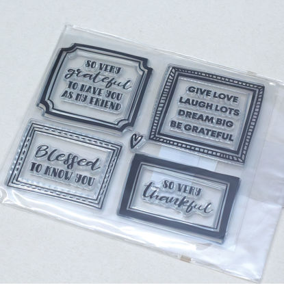 Picture of Blessed - Clear Stamp