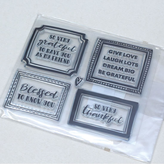 Picture of Blessed - Clear Stamp