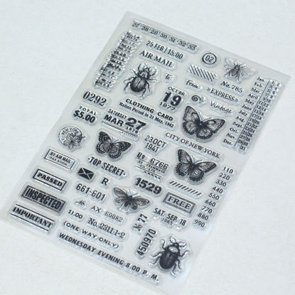 Picture of Butterfly Codes - Clear Stamp