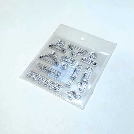 Picture of Clips - Clear Stamp