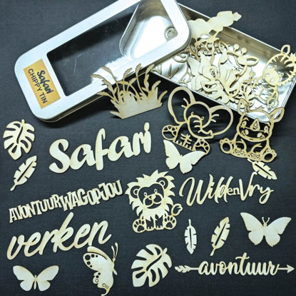 Picture of Safari - Chippy Tin - Afrikaans