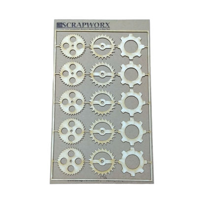 Picture of Curator of Memories - Gears Chipboard