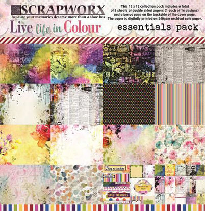 Picture of Live Life in Colour - Reimagined - Essential pack (30.5 x 30.5cm)