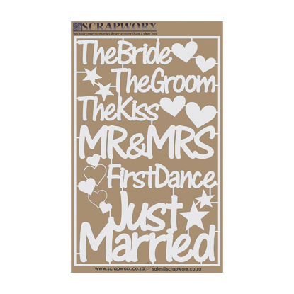 Picture of Mr & Mrs - Chipboard